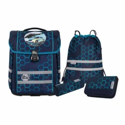 New McNeill Perfecto Schulranzen-Set 5-teilig Xagon