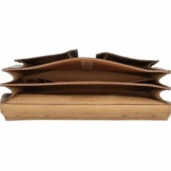 Mika Aktentaschen<Aktentasche Leder 38 cm braun-glatt