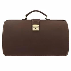 Clearance Mika Doktorkoffer Leder 43 cm dunkelbraun
