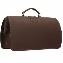 Clearance Mika Doktorkoffer Leder 43 cm dunkelbraun