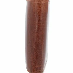 Clearance Mika Geldbörse RFID Leder 12 cm braun