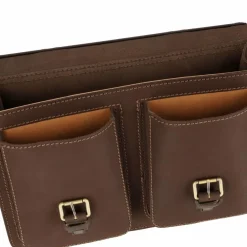 Mika Aktentaschen<Robbert Aktentasche Leder 41 cm dunkelbraun