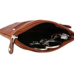 Clearance Mika Schlüsseletui Leder 11 cm braun