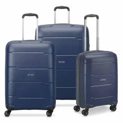 MODO by Roncato Galaxy 4 Rollen Kofferset 3-teilig night blue