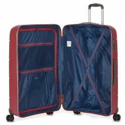 MODO by Roncato 4-Rollen Koffer|Hartgepäck<Galaxy 4 Rollen Trolley 75 cm dark red