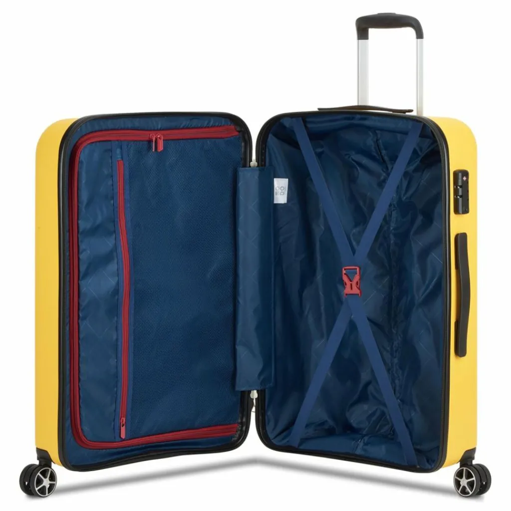 New MODO by Roncato Nebula 4 Rollen Kofferset 3-teilig yellow