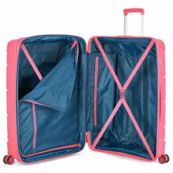 MODO by Roncato 4-Rollen Koffer|Hartgepäck<Starlight 3.0 4 Rollen Trolley 75 cm mit Dehnfalte coral pink