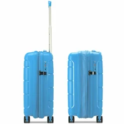 Outlet MODO by Roncato Starlight 3.0 4 Rollen Kofferset 3-teilig mit Dehnfalte bluette