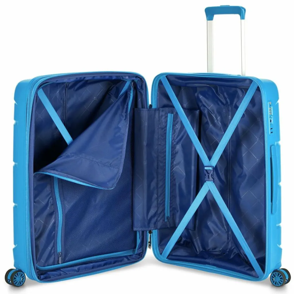 MODO by Roncato Starlight 3.0 4 Rollen Trolley 66 cm mit Dehnfalte