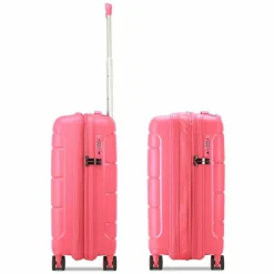 Outlet MODO by Roncato Starlight 3.0 4 Rollen Kofferset 3-teilig mit Dehnfalte coral pink