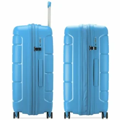 Clearance MODO by Roncato Starlight 3.0 4 Rollen Trolley 75 cm mit Dehnfalte bluette