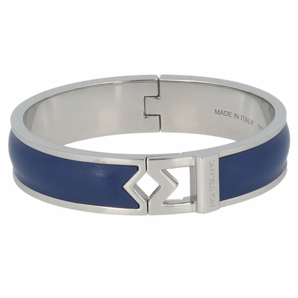 Montblanc M Logo Armreif 25 cm blue