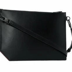 New Montblanc Meisterstück Umhängetasche Leder 30 cm black-red