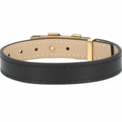 Clearance Montblanc M-Gram Armband Leder 23 cm black/gold