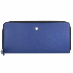 Outlet Montblanc Sartorial Handytasche Leder 22 cm blue