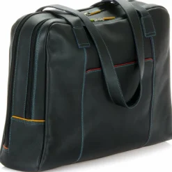 Outlet Mywalit Aktentasche Leder 40 cm black/pace