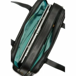 Outlet Mywalit Aktentasche Leder 40 cm black/pace