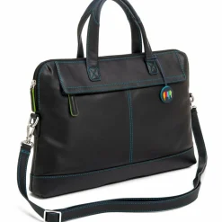 Best Mywalit Aktentasche Leder 40 cm Laptopfach black/pace