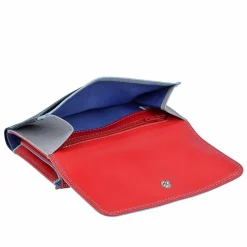 Damen Mywalit Double Flap Wallet Geldbörse Leder 13 cm