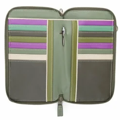 Mywalit Herrengeldbörsen Hochformat|Damengeldbörsen Hochformat<Geldbörse Leder 11 cm orchid