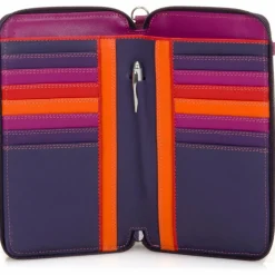 Outlet Mywalit Geldbörse Leder 11 cm sangria multi