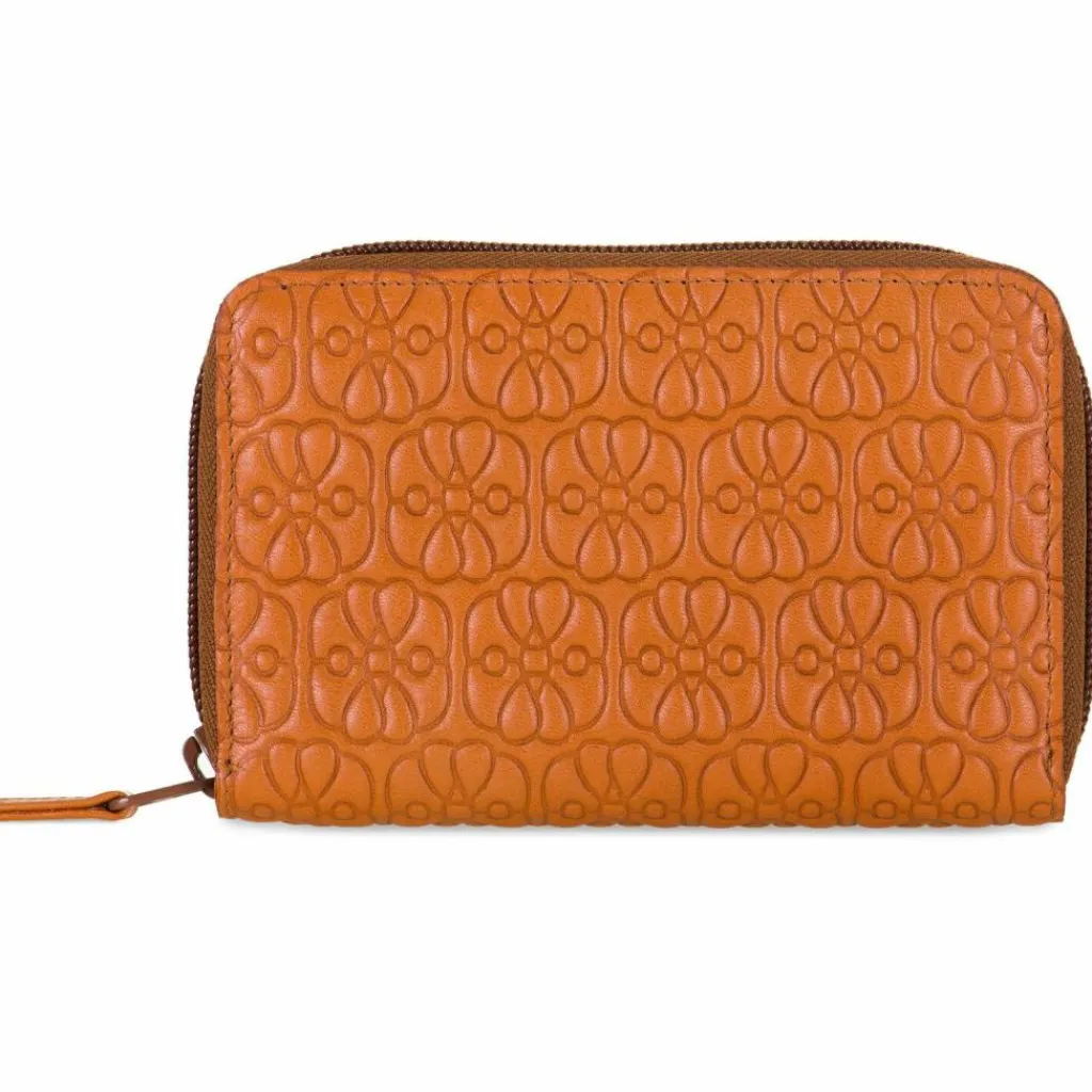 Mywalit Geldbörse Leder 14 cm tan