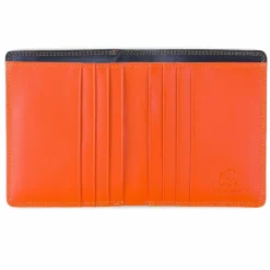 Best Mywalit Geldbörse Leder 10 cm black-orange