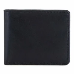 Clearance Mywalit Geldbörse RFID Leder 11 cm black-blue