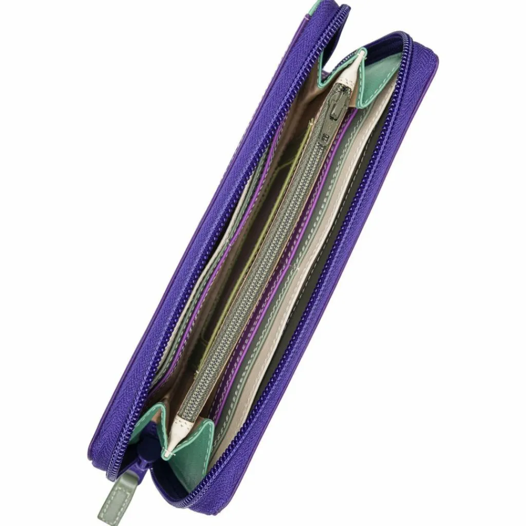 Best Mywalit Geldbörse RFID Schutz Leder 20 cm orchid