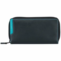 Mywalit Damengeldbörsen Querformat<Geldbörse RFID Schutz Leder 20 cm black-pace