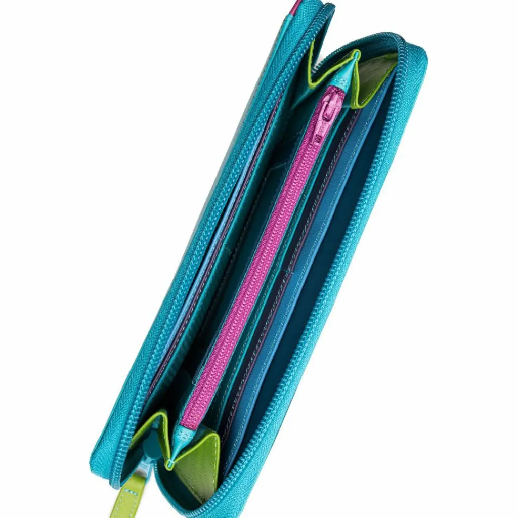 Damen Mywalit Geldbörse RFID Schutz Leder 20 cm