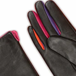 Clearance Mywalit Handschuhe Leder black sangria