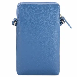 Outlet Mywalit Handytasche Leder 12 cm pitch blue