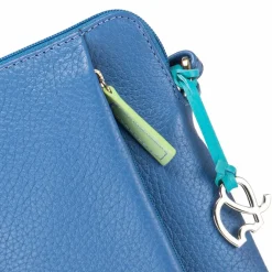 Outlet Mywalit Handytasche Leder 12 cm pitch blue