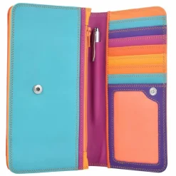 Mywalit Damengeldbörsen Querformat<Medium Matinee Wallet Geldbörse Leder 17 cm copacabana