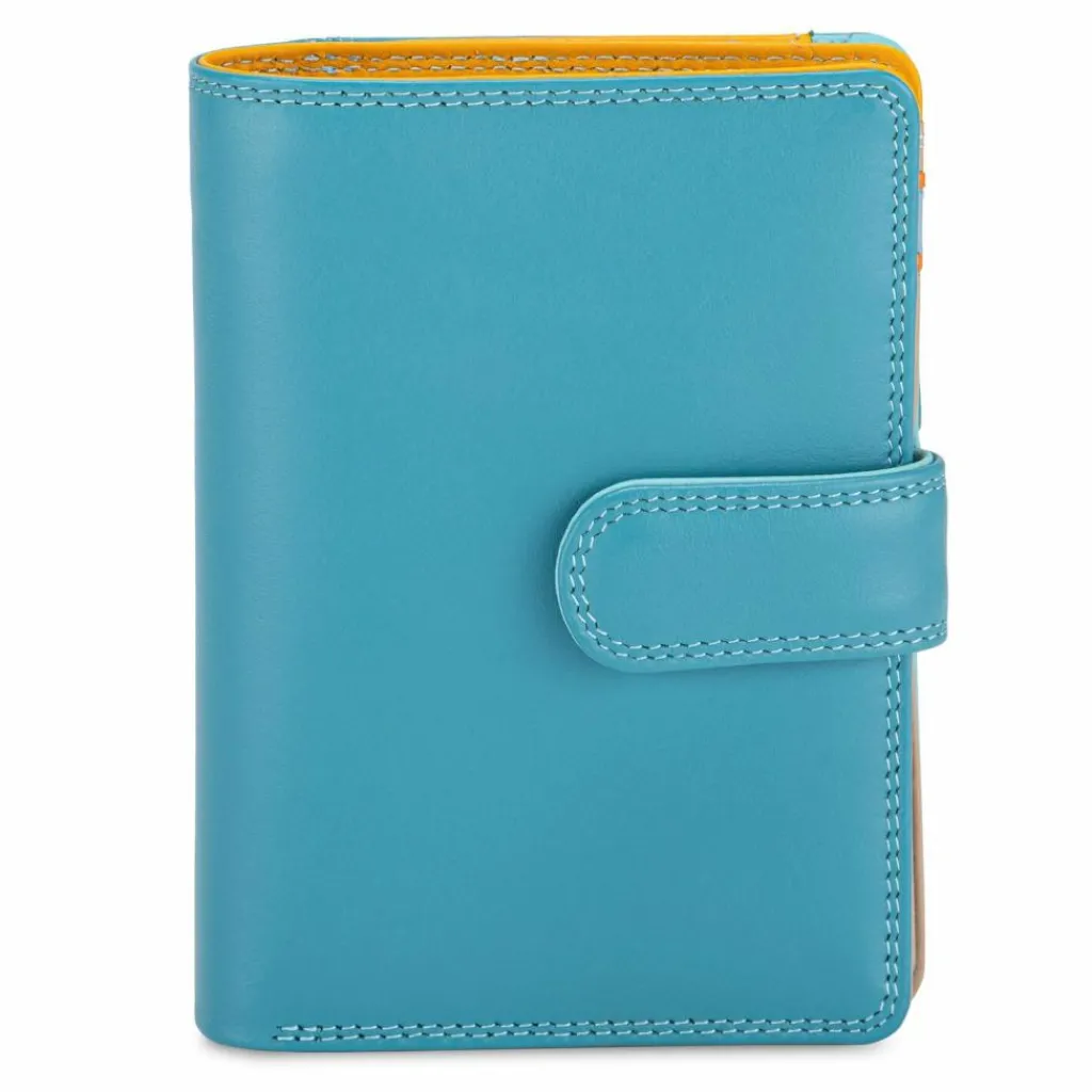 Discount Mywalit Medium Snap Wallet Geldbörse Leder 13 cm sardinia