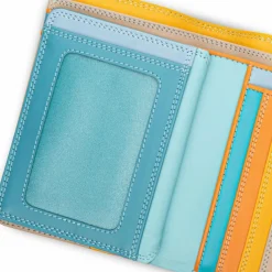 Discount Mywalit Medium Snap Wallet Geldbörse Leder 13 cm sardinia