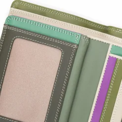 Mywalit Damengeldbörsen Hochformat<Medium Snap Wallet Geldbörse Leder 13 cm orchid