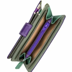 Mywalit Damengeldbörsen Hochformat<Medium Snap Wallet Geldbörse Leder 13 cm orchid