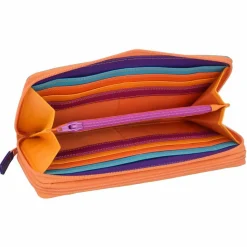 Mywalit Damengeldbörsen Querformat<Medium Tri-fold Geldbörse I Leder 14 cm copacabana