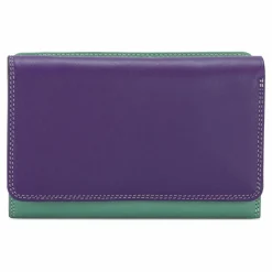 Mywalit Damengeldbörsen Querformat<Medium Tri-fold Geldbörse I Leder 14 cm orchid