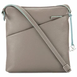 New Mywalit Milano Umhängetasche Leder 24 cm soft grey