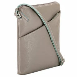 New Mywalit Milano Umhängetasche Leder 24 cm soft grey