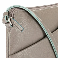 New Mywalit Milano Umhängetasche Leder 24 cm soft grey