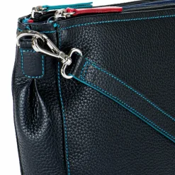 Outlet Mywalit Schultertasche Leder 29 cm black