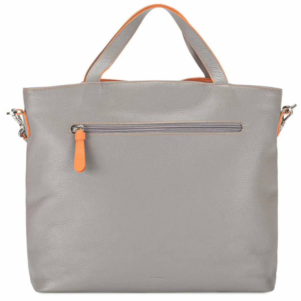 Discount Mywalit Shopper Tasche Leder 32 cm fumo