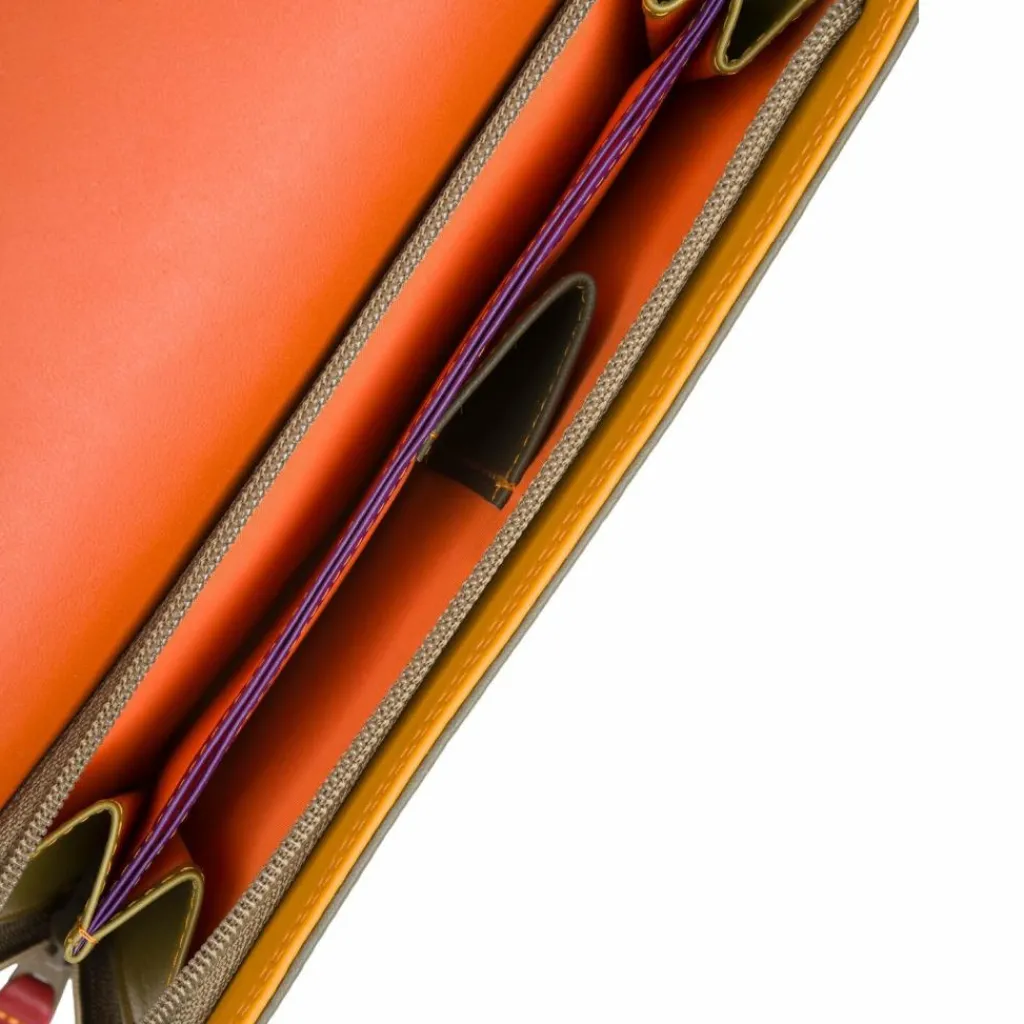 Online Mywalit Tri-fold Zip Wallet Geldbörse Leder 17 cm lucca