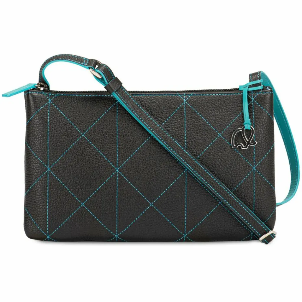 Best Mywalit Umhängetasche Leder 25 cm black