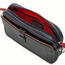 Mywalit Umhängetaschen<Umhängetasche Leder 19 cm black/pace