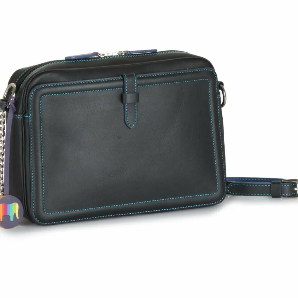 Mywalit Umhängetaschen<Umhängetasche Leder 23 cm black-pace